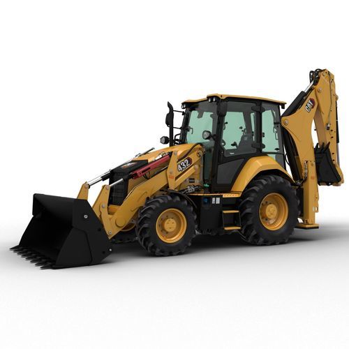 Retroexcavadora articulada - 432 - Caterpillar Equipment - diésel / ergonómica