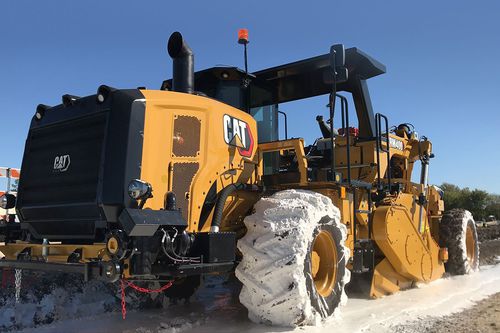 Aplanadora asfaltadora - RM400 - Caterpillar Equipment