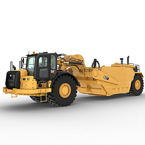 Mototraílla - 637 - Caterpillar Equipment
