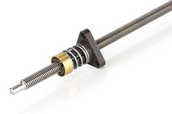 Tuerca con sistema de recuperación del juego - LSNUT-AFAE series - Nanotec Electronic GmbH & Co. KG - para de rosca trapecial / de metal / roscada