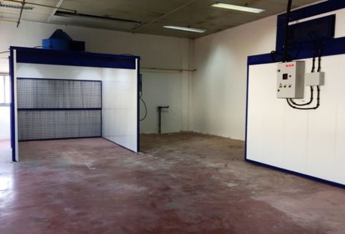 Cabina de pintura pintura fresca - VMDSB - VOGAMAKINA INDUSTRIAL PLANTS COMPANY Ltd. - abierta / cerrada / con filtro