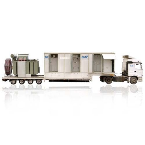 Subestación móvil - SMS-2 Series - Aktif Muhendislik Dis Tic. AS. - para rack para distribución eléctrica / para transformador de media tensión / de exteriores