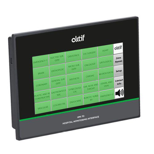 Terminal HMI con pantalla táctil - HMI 70 - Aktif Muhendislik Dis Tic. AS. - empotrable / de pared / 800 x 480