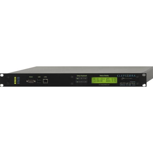 Servidor Network Time Protocol NTP - NTS-4000  - Elproma Elektronika Sp.z o.o. - PTP / IEEE1588 / GPS