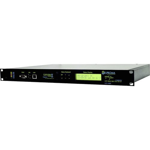 Servidor Network Time Protocol NTP - NTS-3000 - Elproma Elektronika Sp.z o.o. - PTP / IEEE1588 / TCP
