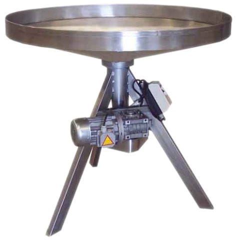 Mesa rotativa accionada por motor - COALZA SYSTEMS - horizontal / para línea de embalaje / para la industria alimentaria