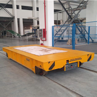 Carro de transferencia sobre railes para bobinas - KPDZ series - Henan Perfect Handling Equipment Co.,Ltd. - para la industria metalúrgica / para almacén / con bandeja de derrame