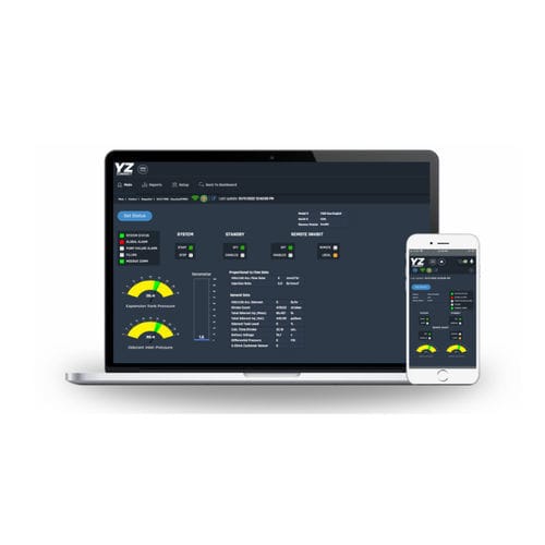 Software de supervisión - YZ Connect - YZ Systems - para la industria del gas / en tiempo real / Androïd