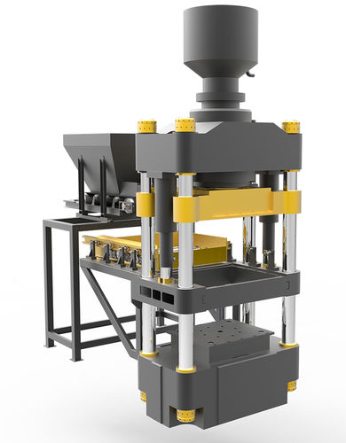Prensa hidráulica - 900F - Titan Machinery LP - de formado / de producción / para planta de ladrillos