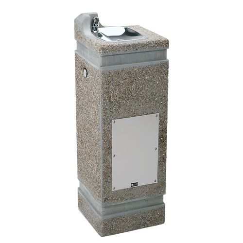 Dispensador de agua de pie - 3121 - Haws Corporation - de acero inoxidable / de exterior / de hormigón