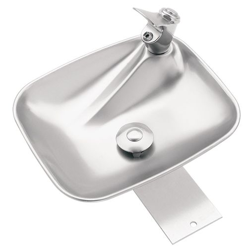 Dispensador de agua con fregadero - 4010 - Haws Corporation - de acero inoxidable
