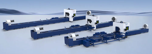 Máquina tronzadora y chaflanadora de alta velocidad - PLT series - Han's Laser - estacionaria