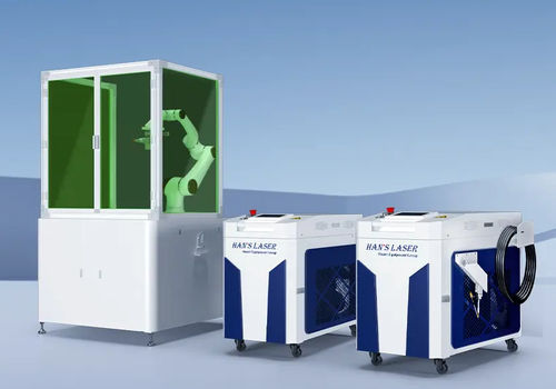 Máquina de soldar láser de fibra - DZW PRO series - Han's Laser - láser / manual / con ruedas