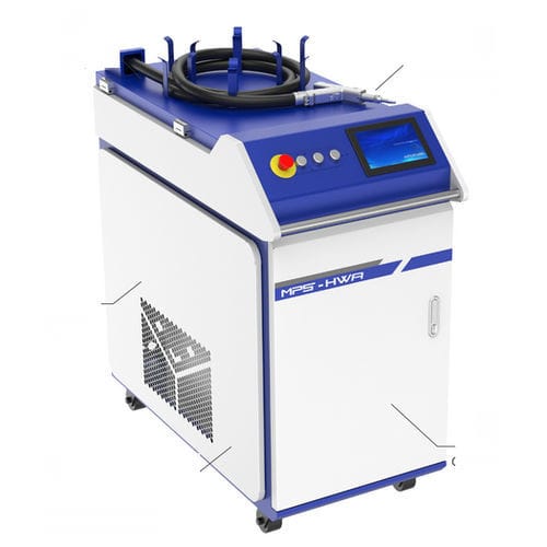 Máquina de soldar láser de fibra - MPS-HWA series - Han's Laser - láser / manual / de aleación de aluminio