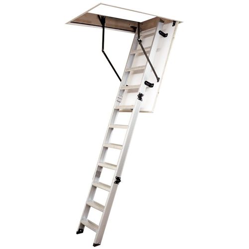 Escalera de aluminio - ÇM02  - CAGSAN  LADDERS - simple / abatible / de cubierta