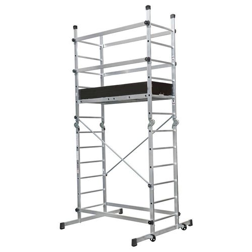 Andamio fijo - AOB7-206 - CAGSAN  LADDERS - de fachada / modular