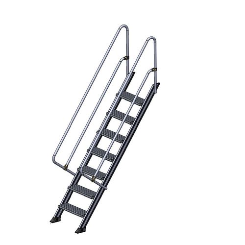 Escalera de aluminio - CAGSAN  LADDERS - simple / para almacén / multifunción