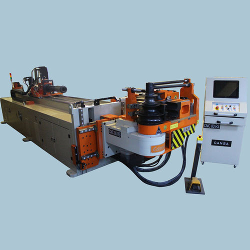 Máquina curvadora hidráulica - CNC80 R3 - Cansa Makina Sanayi ve Ticaret - de tubos / CNC / controlada por PLC