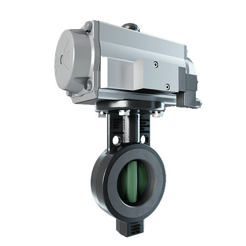Válvula de mariposa - AK/DVGW-SSK - Herberholz GmbH - con actuador eléctrico / de cierre / para gas