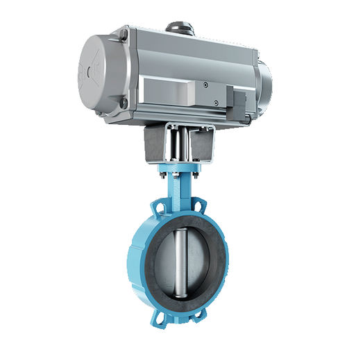 Válvula de mariposa - AK/V-SSK - Herberholz GmbH - con actuador eléctrico / de cierre / para gas