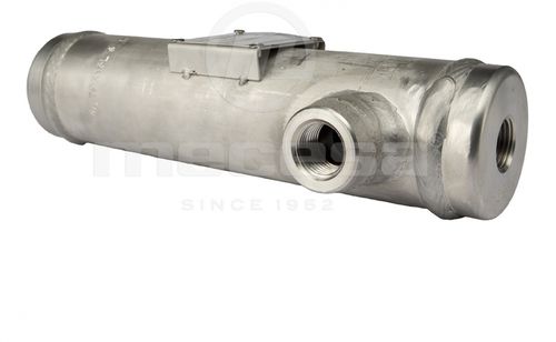 Condensador refrigerado - Mecesa - Mecanica Egarense, SA - de acero / para aplicaciones nucleares / químico