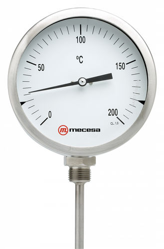 Termómetro de esfera - Mecesa - Mecanica Egarense, SA - Pt100 / para productos químicos / para gas
