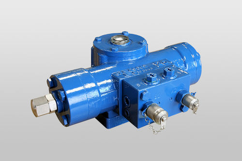 Actuador hidráulico - STK - Pleiger Maschinenbau GmbH & Co. KG - rotativo / de doble efecto / ISO