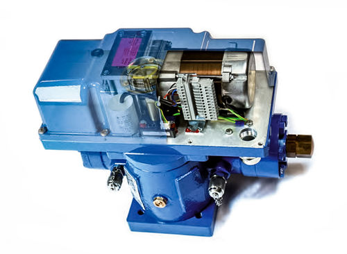 Actuador electrohidráulico - EHS-D3 - Pleiger Maschinenbau GmbH & Co. KG - rotativo / de doble efecto / ISO