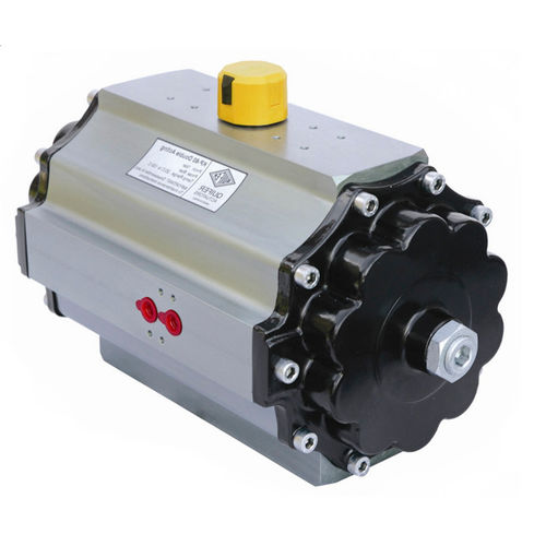 Actuador neumático - KP series - Quifer Actuators S.L. - lineal / de piñón y cremallera / de doble efecto