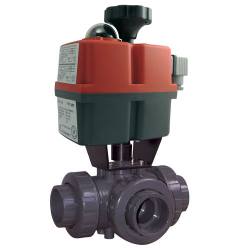 Válvula de bola - 975393 series - TUNING Fluid Solutions SARL - con mando eléctrico / roscada / para aplicaciones industriales