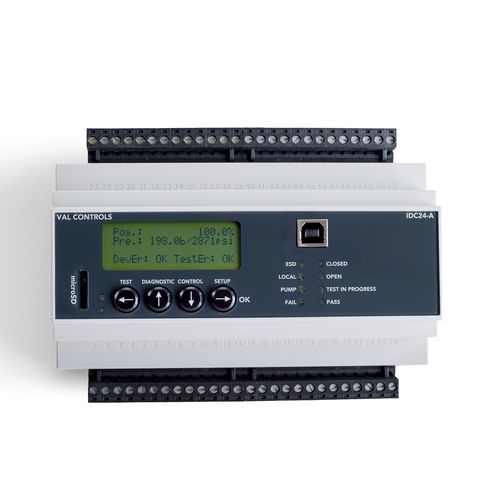 Controlador para válvula digital - IDC24-A series - Val Controls A/S - antideflagrante / de bola / eléctrico