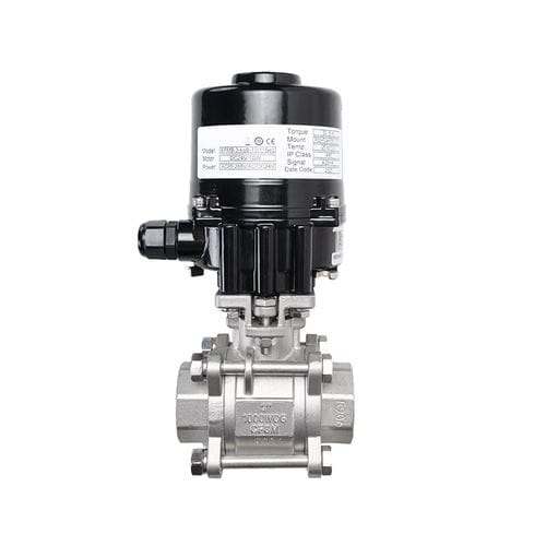 Válvula de bola - Q911F-1000WOG - Yongkang Yonlin Industry & Trade Co.,Ltd Yongkang Lianggong Valve Co., Ltd. - eléctrica / de control / roscada