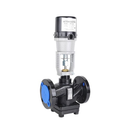 Válvula de bola - T44H-10Q - Yongkang Yonlin Industry & Trade Co.,Ltd Yongkang Lianggong Valve Co., Ltd. - eléctrica / de control / con brida