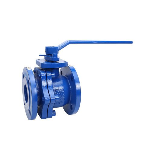 Válvula de bola - DPQ41F-16 - Yongkang Yonlin Industry & Trade Co.,Ltd Yongkang Lianggong Valve Co., Ltd. - de palanca / con brida / de hierro fundido