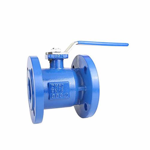 Válvula de bola - DFQ41F-16Q - Yongkang Yonlin Industry & Trade Co.,Ltd Yongkang Lianggong Valve Co., Ltd. - de palanca / de fundición dúctil / ISO