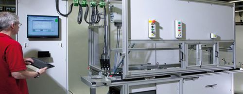 Banco de ensayo eléctrico - Schleich GmbH - automático / para bobinado de estator / industrial