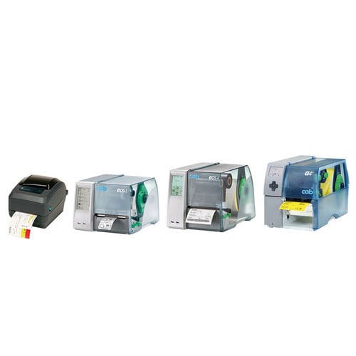 Impresora de etiquetas de transferencia térmica - Schleich GmbH - de mesa / industrial