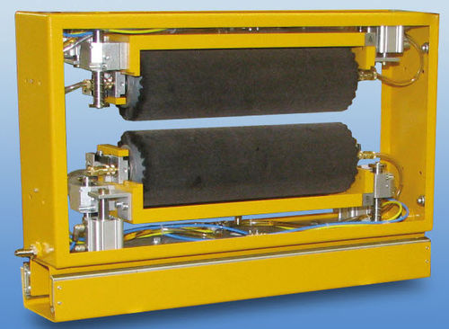 Unidad de lubricación de aceite - RB TSB-SW - RAZIOL - con cepillo rodillo / de cinta / neumática