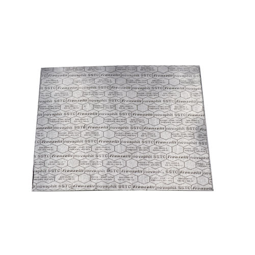 Lámina de junta de grafito expandido - Novaphit SSTC 7505 - Phelps Industrial Products LLC - de malla de acero inoxidable / de alta temperatura / resistente a los ácidos