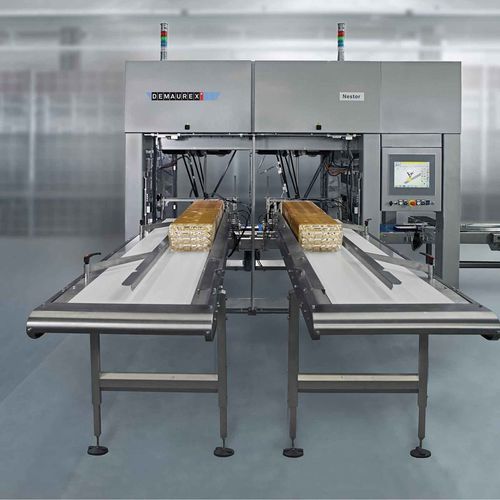 Célula robotizada pick and place - Astor Demaurex - Rotzinger Group - para la industria agroalimentaria / de prensión