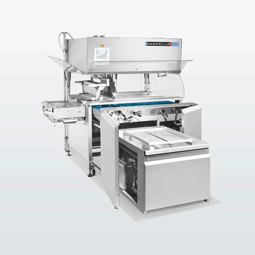Máquina de recubrimiento de chocolate - MF Hamburg - Rotzinger Group - para la industria agroalimentaria