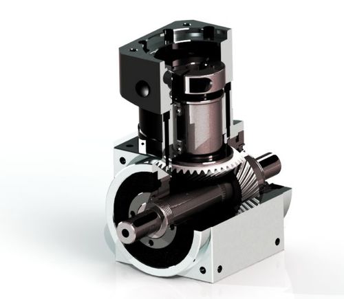Reenvío angular de engranajes cónicos - PW110L2 - Newstart Planetary Gear Boxes Co.,Ltd. - con eje hueco / angular / de árbol saliente
