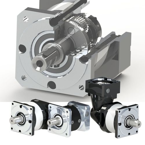 Reductor planetario - PF80 - Newstart Planetary Gear Boxes Co.,Ltd. - coaxial / con eje macizo / 50 - 100 Nm