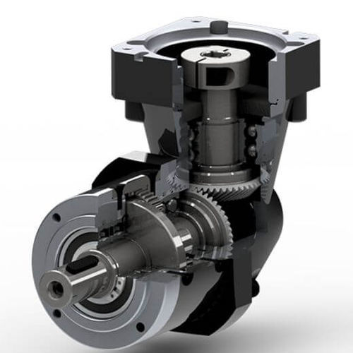 Reductor angular - WPL60 - Newstart Planetary Gear Boxes Co.,Ltd. - planetario / con eje macizo / de montaje en brida