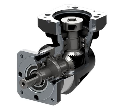 Reductor angular - WPF215 - Newstart Planetary Gear Boxes Co.,Ltd. - planetario / con eje macizo / de montaje en brida