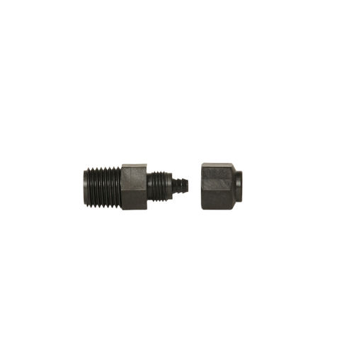 Racor hidráulico - AL-01 series  - HAKKO CORPORATION - de compresión / de PEEK / de reducción