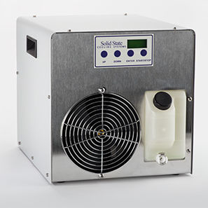 Enfriador de circulación benchtop - TCube series  - Solid State Cooling Systems - para aplicaciones láser / compacto / de acero inoxidable