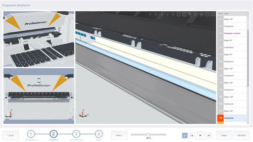 Software de programación - ProfileCenter  - RAS Reinhardt Maschinenbau GmbH - de simulación / de red / de máquina