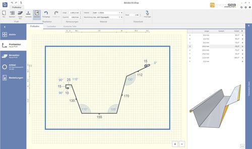 Software de programación - Bendex Professional - RAS Reinhardt Maschinenbau GmbH - de máquina / para obras / para el trabajo de chapa
