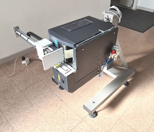 Impresora-aplicadora de etiquetas autoadhesivas - Pk-P&A 4 - Packin.it - funcionamiento horizontal / funcionamiento vertical